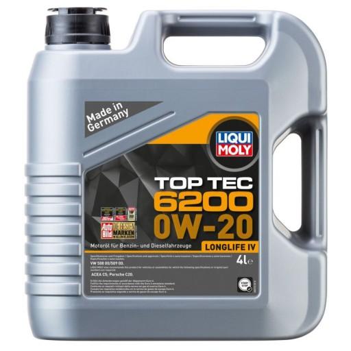 Масло Liqui MOLY 0W30 1L Top TEC 4210 C3 504.00