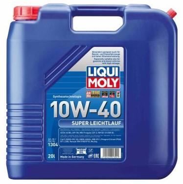 LIQUI MOLY 1304 Liqui Moly - масло 10w-40 super leichtlauf 20л