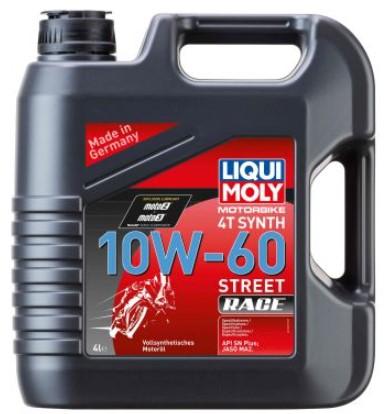 LIQUI MOLY 1687 Liqui moly - масло 10w-60 мотоцикл 4т синте гонка 4л