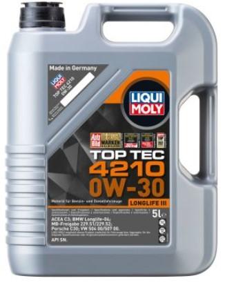 LIQUI MOLY 21605 Liqui Moly - масло 0w-30 top tec 4210 5л