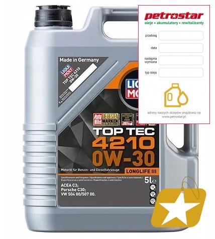 LIQUI MOLY 21605 TOP TEC 4210 0W30 5л