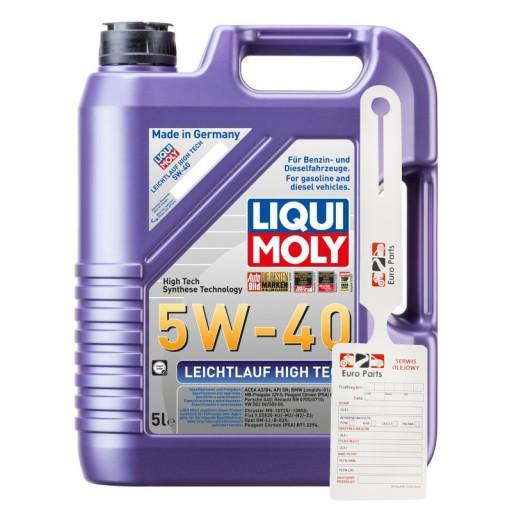 LIQUI MOLY 2328 LEICHTLAUF HIGH TECH OIL 5W-40 5л.