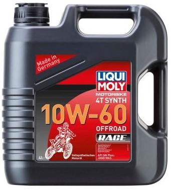 LIQUI MOLY 3054 Liqui moly - масло 10w-60 мотоцикл 4т синтетика Offroad Race 4л