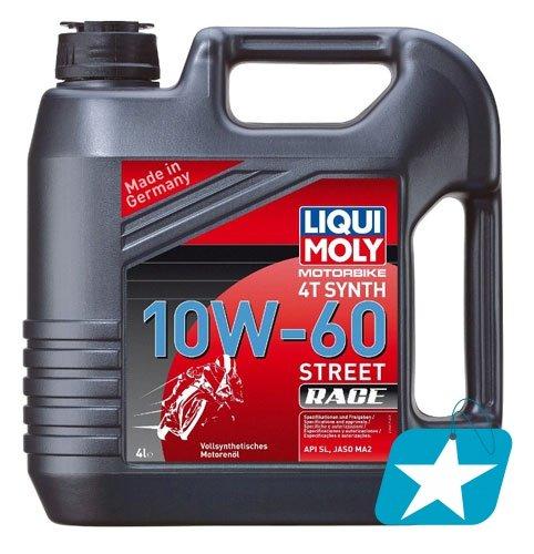 LIQUI MOLY 4T SYNTH STREET RACE 10W60 4L - 1687