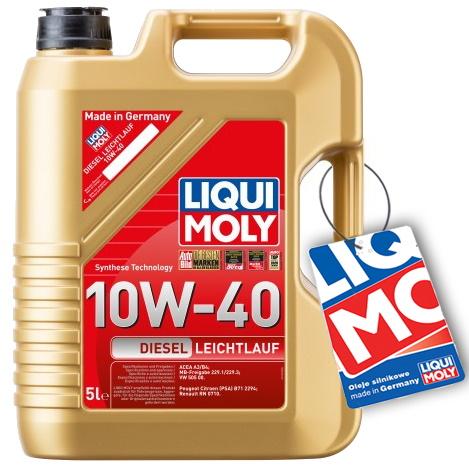 LIQUI MOLY DIESEL LEICHTLAUF 10W40 5л 1387 + БЕСПЛАТНО