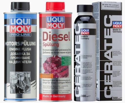 LIQUI MOLY DIESEL SPULUNG + ПРОМЫВКА ДВИГАТЕЛЯ + CERATEC