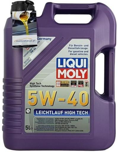 LIQUI MOLY LEICHTLAUF HIGH TECH 5W40 10л