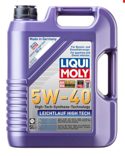 LIQUI MOLY LEICHTLAUF HIGH TECH 5W40 5л.