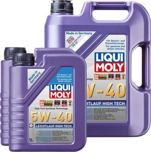 LIQUI MOLY LEICHTLAUF HIGH TECH 5W40 7л.