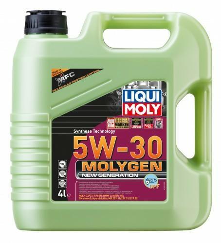 LIQUI MOLY MOLYGEN НОВОЕ ПОКОЛЕНИЕ 5W30 4L+FREE