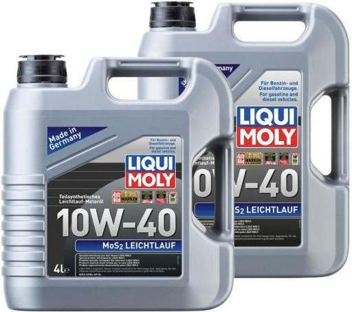 Масло LIQUI MOLY MOS2 LEICHTLAUF SUPER 10W40 9л.