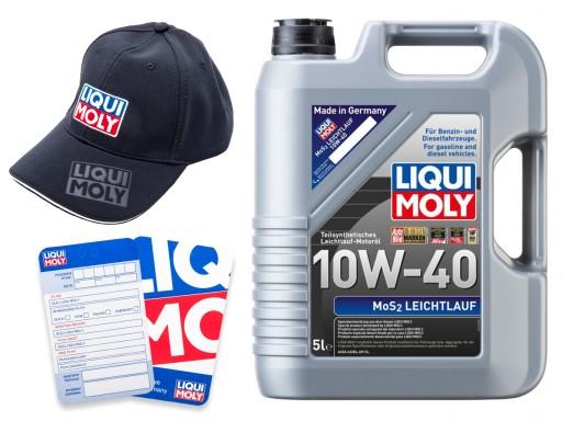 МАСЛО LIQUI MOLY 10W-40 5л MoS2 LEICHTLAUF