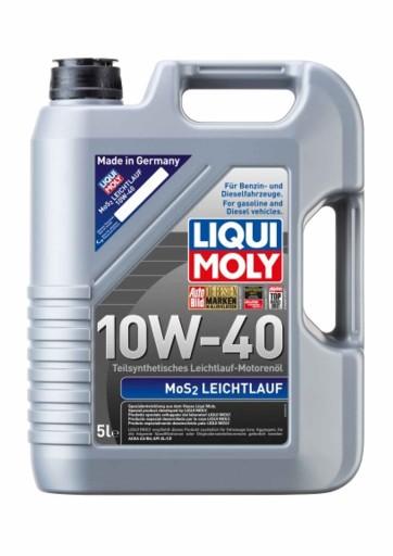 МАСЛО LIQUI MOLY 10W-40 MOS2 LEICHTLAUF SUPER 5л.