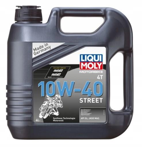 LIQUI MOLY OIL 10W40 STREET 4L SL НАПІВСИНТЕТИКА