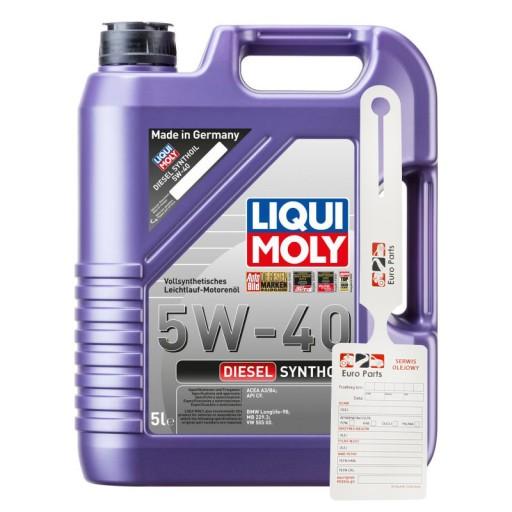 LIQUI MOLY DIESEL SYNTHOIL OIL 5W-40 5W40 5л 1340