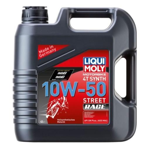 LIQUI MOLY LIQUI MOLY OIL 10W50 4L 4T МОТОЦИКЛЕННА ГОНОЧНА СИНТ. / МОТОЦИКЛИ