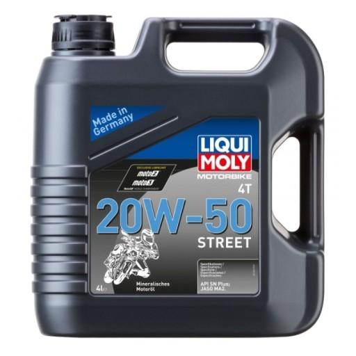 LIQUI MOLY LIQUI MOLY OIL 20W50 4L 4T МОТОЦИКЛЫ УЛИЦА/МОТОЦИКЛЫ