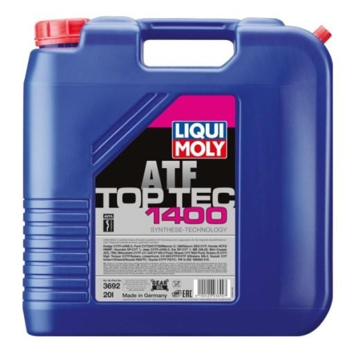 МАСЛО LIQUI MOLY LIQUI MOLY ATF TOP TEC 1400 CVT 20