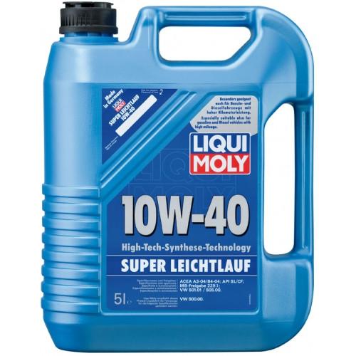 LIQUI MOLY OIL LIQUI MOLY SUPER LEICHTLAUF MOTOROIL 10W40 5л API SL/CF