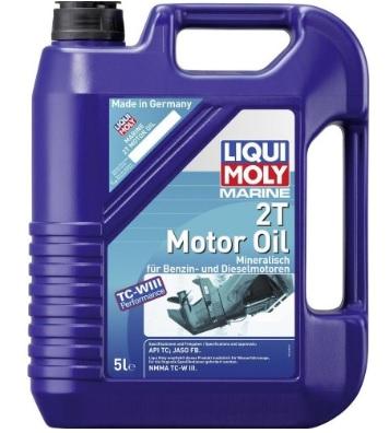 Масло для лодок LIQUI MOLY MARINE 2T 5L TC-W3