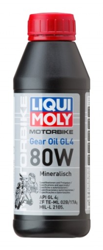 1617 - LIQUI MOLY Трансмиссионное масло 80W 500 мл