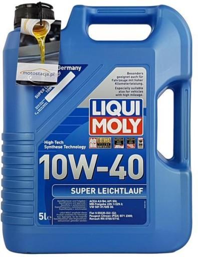 LIQUI MOLY SUPER LEICHTLAUF 10W40 A3/B4 9505 5л
