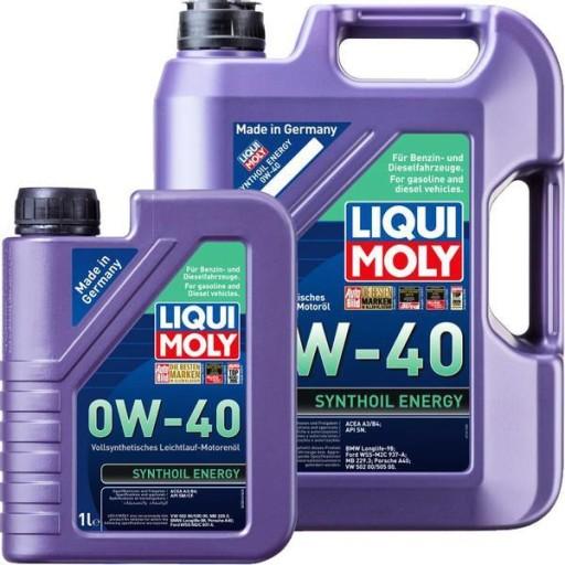 LIQUI MOLY SYNTHOIL ENERGY 0W40 A3/B4 6л.