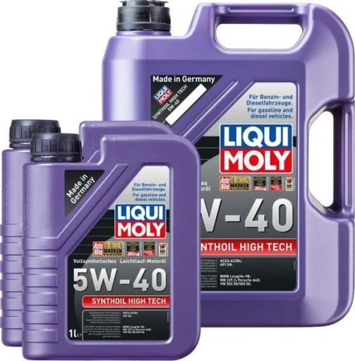 LIQUI MOLY SYNTHOIL HIGH TECH 5W40 SN/CF A3/B4 7л.