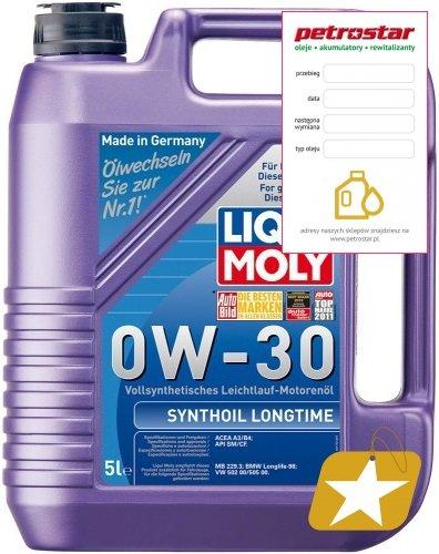 LIQUI MOLY SYNTHOIL LONGTIME 0W30 5л - 8977