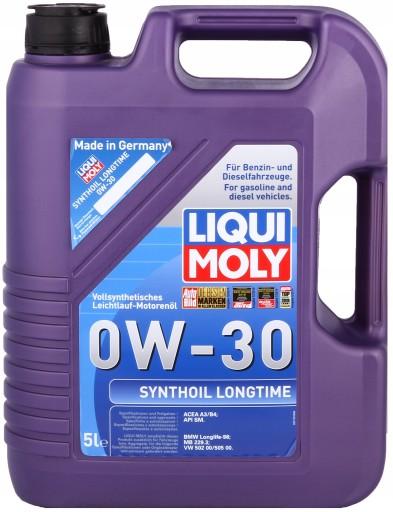 LIQUI MOLY SYNTHOIL LONGTIME 0W30 - 8977 - 5л