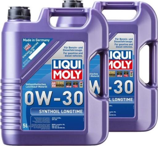 LIQUI MOLY SYNTHOIL LONGTIME 0W30 SM/CF 10л