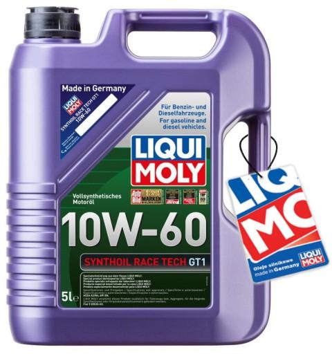 LIQUI MOLY SYNTHOIL RACE TECH GT1 10W-60 5л 8909