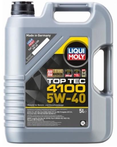 LIQUI MOLY TOP TEC 4100 5W40 5л 9511