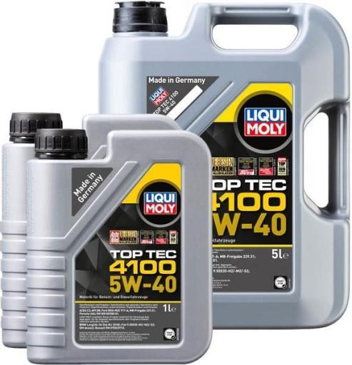 LIQUI MOLY TOP TEC 4100 5W40 C3 SN/CF 7L