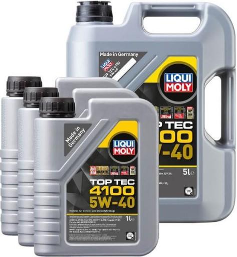 LIQUI MOLY TOP TEC 4100 5W40 C3 SN/CF 8л