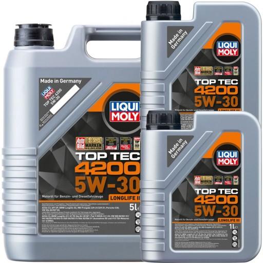 LIQUI MOLY TOP TEC 4200 5W30 LL 5л + 2л