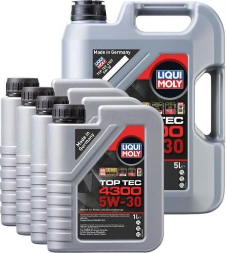 LIQUI MOLY TOP TEC 4300 5W30 СИНТЕТИЧНЕ 9л