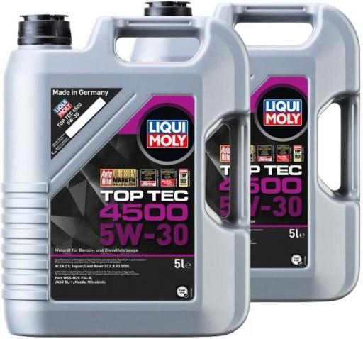LIQUI MOLY TOP TEC 4500 5W30 C1 FORD 934B 10л