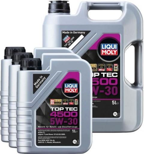 LIQUI MOLY TOP TEC 4500 5W30 C1 FORD 934B 8L
