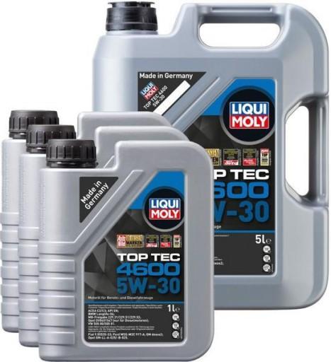 LIQUI MOLY TOP TEC 4600 5W30 C3 API SN/CF 8L