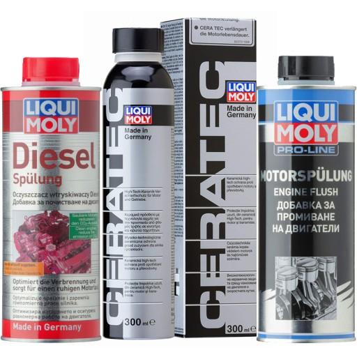 LIQUI MOLY КОМПЛЕКТ ДИЗЕЛЬ SPULUNG CERATEC ПРОМИВКА