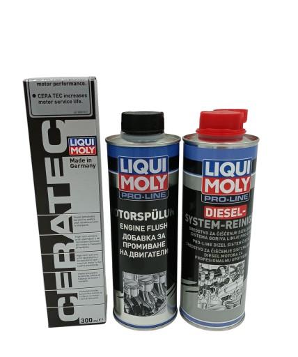 КОМПЛЕКТ ДЛЯ ПРОМЫВКИ ДВИГАТЕЛЯ LIQUI MOLY PRO DIESEL CERATEC