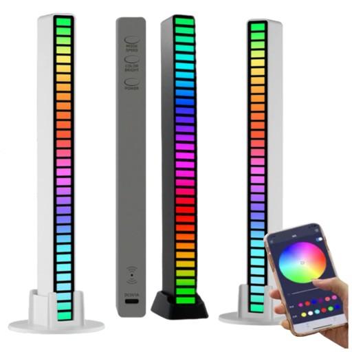 32 RGB СВЕТОДИОДНАЯ ЛЕНТА С ГОЛОСОВЫМ УПРАВЛЕНИЕМ В РИТМЕ МУЗЫКИ