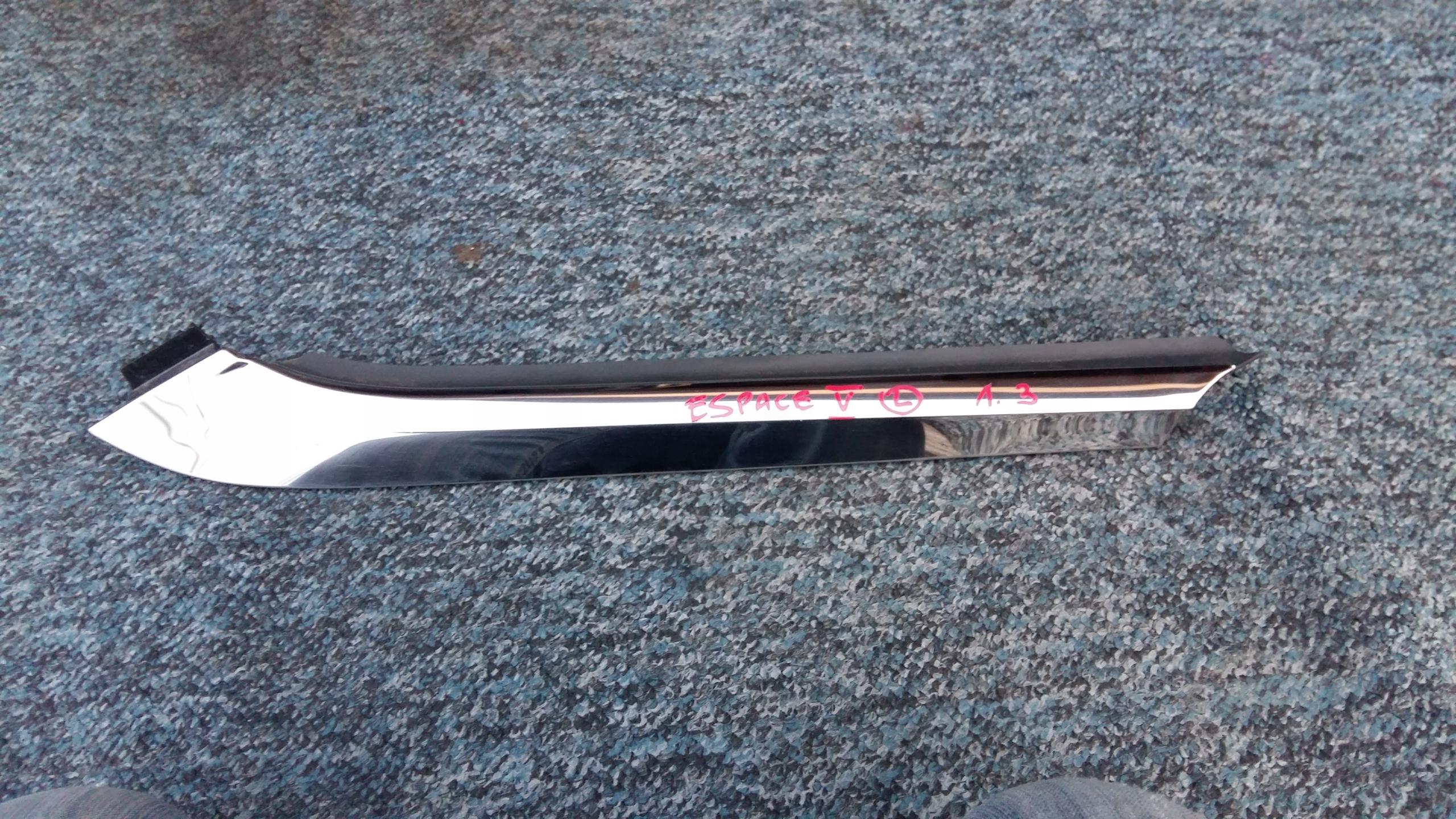 638757552R - ХРОМОВАНА НАКЛАДКА ПЕРЕДНЄ КРИЛО RENAULT ESPACE V