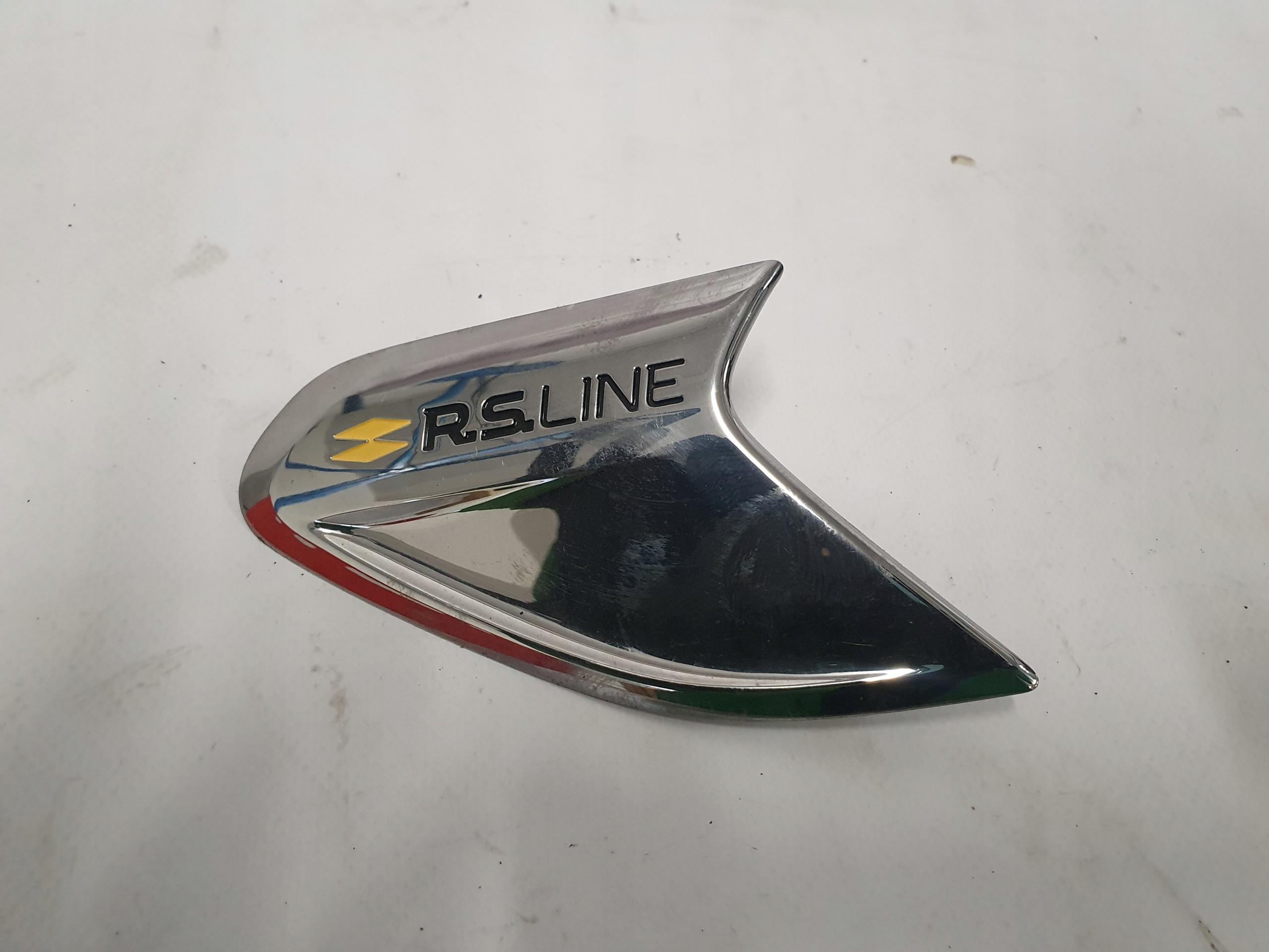 PU5271 - ХРОМИРОВАННАЯ НАКЛАДКА КРЫЛА ЛЕВАЯ RENAULT CLIO V RS LINE