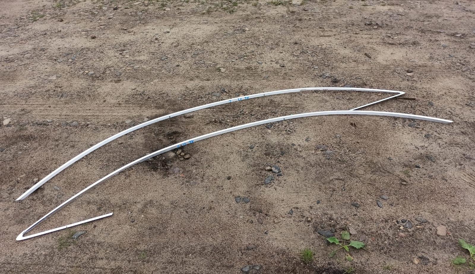 Хромированная панель кузова левая правая AUDI A6 C7