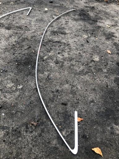 Планка крыши хром правый A4 B8 седан доставка