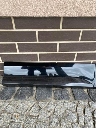 ОБИВКА ДВЕРЕЙ ЗАДНЯ ЛІВА AUDI Q5 80A CARBON