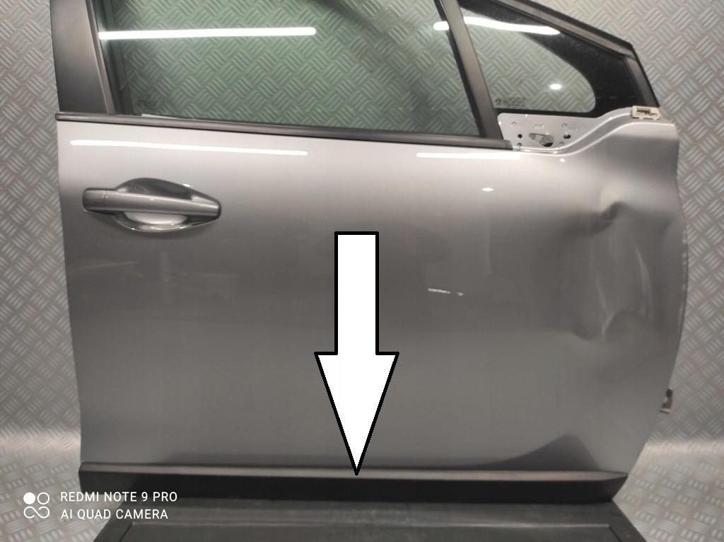 МОЛДИНГ ПРАВОЙ ПЕРЕДНЕЙ ПРАВОЙ ДВЕРИ PEUGEOT 2008 И