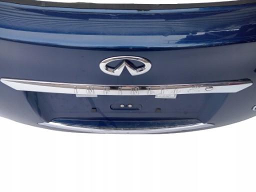 LA-KY-BA-II-QX-70 - НАКЛАДКА НИЖНЯ КАПОТА ХРОМОВАНА, КОРОТКА INFINITI QX70 FX